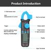 1pc Digital Clamp Multimeter AC DC Voltage Current Resistance Temperature Tester 6000Count
