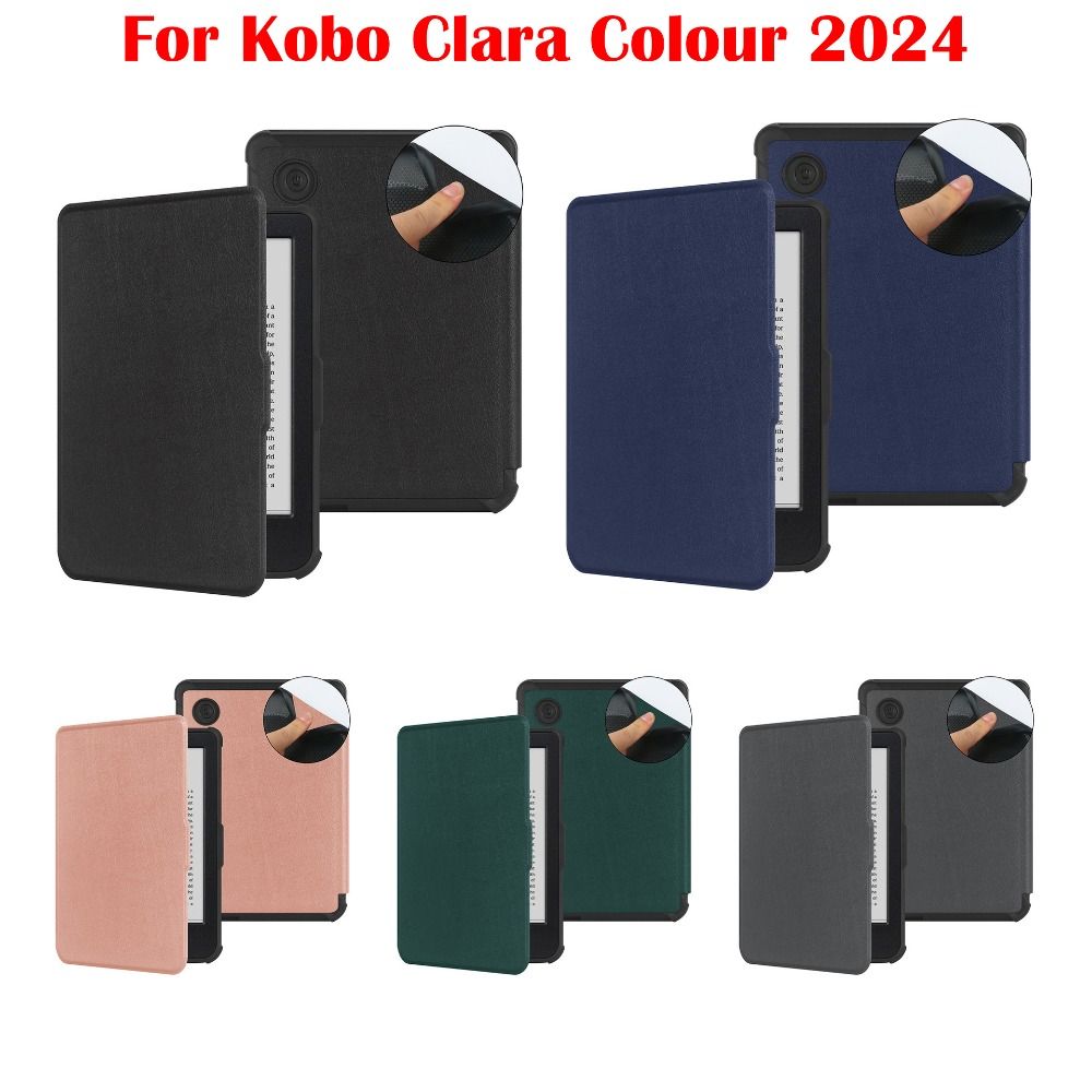 TPU 6 Inch e-Reader Case Auto Sleep/Wake TPU Funda for KOBO Clara Colour/BW 2024 2E