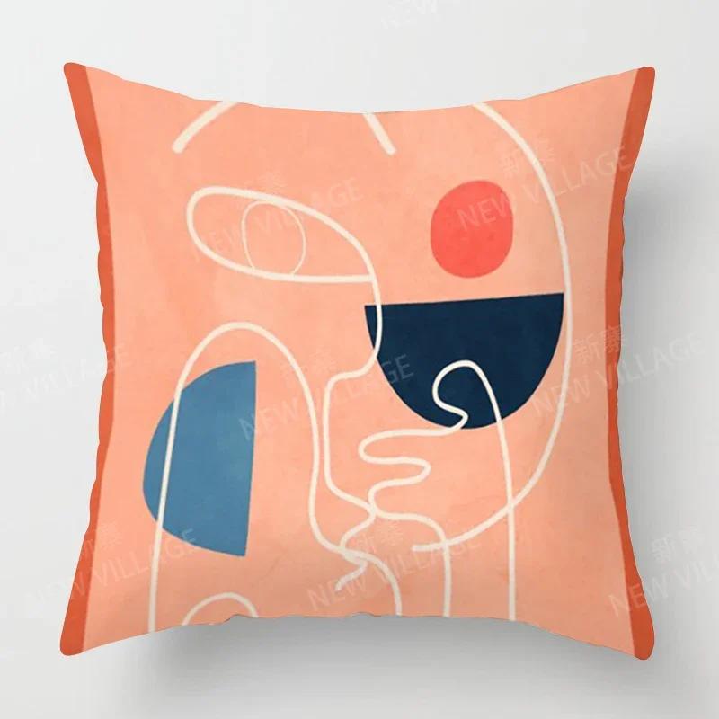 Nordic Fall Home Decor Autumn Throw Pillow Cover Sofa Cushion Cover Modern