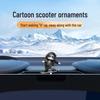 Хит продаж Автомобильный скейтборд Медведь Орнамент – Креативное DIY Качающийся медведь Мультяшное украшение