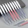 Matte Transparent Press Neutral Pen Student Exam Pen Office Signature Pen