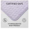 2025 New Cooling Ice Bean Ice Silk Mat Set, Machine Washable, 3-Piece, Soft Summer Bed Mat for Home & Dorm