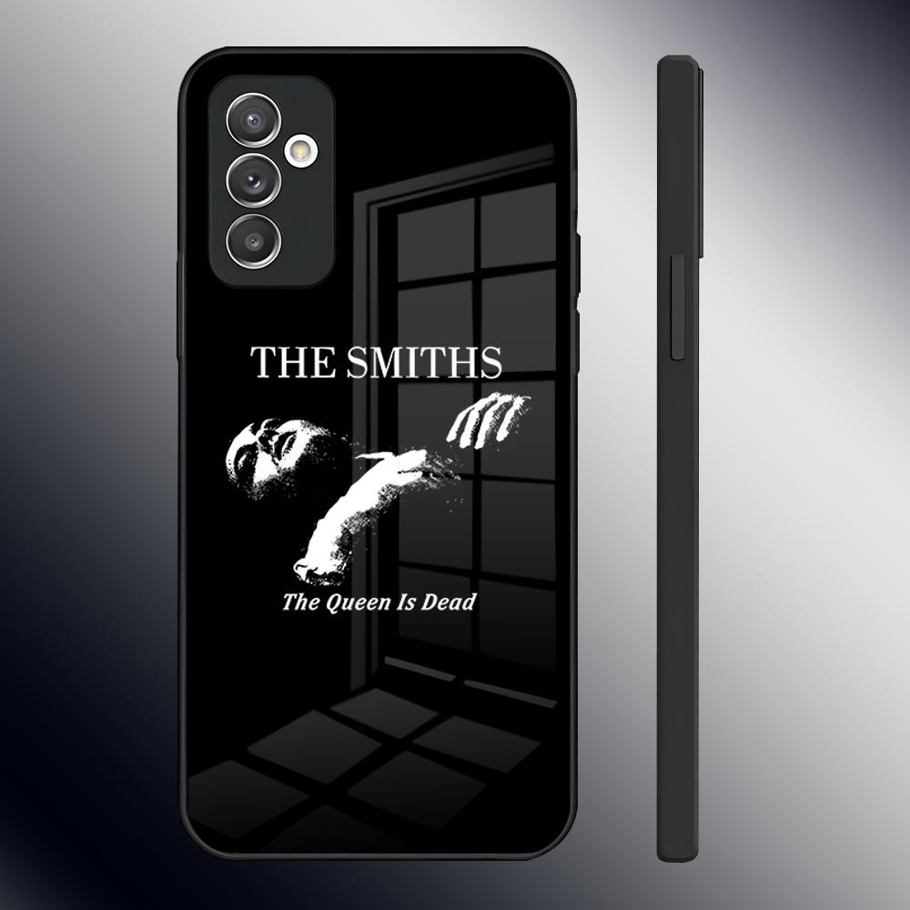 Чехол для телефона The Smiths для Samsung S24 Ultra S22 S23 S25 S20 Fe S21 Plus A16 A54 A34 A53 Стеклянная крышка