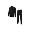 Куртка и брюки с логотипом, повседневный комплект для мужчин, черный 585840-01