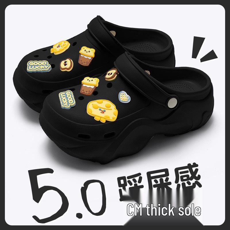Новые летние женские Crocs 2025: Поддержка свода стопы, Толстая подошва, Внешний слой из ЭВА, Нескользящая, Мягкая подошва.