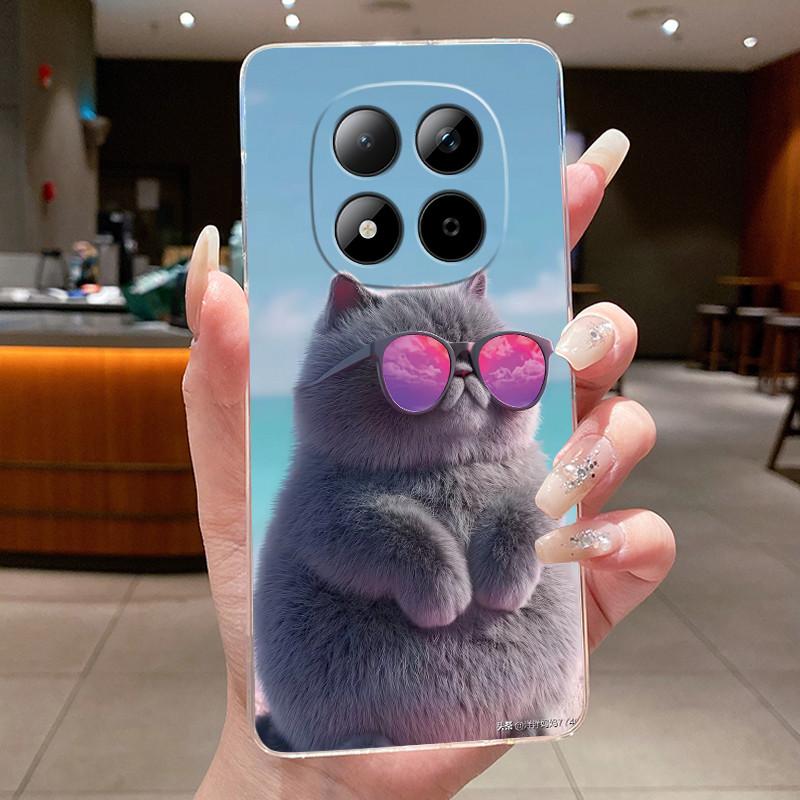 Чехол для телефона для Redmi Note 15 Pro + Plus Note15 15Pro 15Pro+ 5G Чехол Эстетичный Роскошный Милый Крутой Для Мальчиков Девочек Прозрачная Задняя Крышка