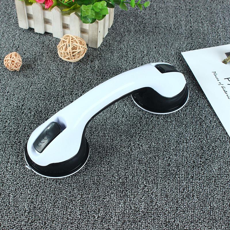 Handle Anti Slip Support Toilet Bathroom Safe Grab Bar Vacuum Sucker Handrail