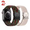 Парашютные ремешки для Apple watch 11 10 Ремешок 46мм 42мм 45мм Ultra 3 49мм 44мм 41 Плетеный браслет correa iWatch Серии 9 8 SE 6 7