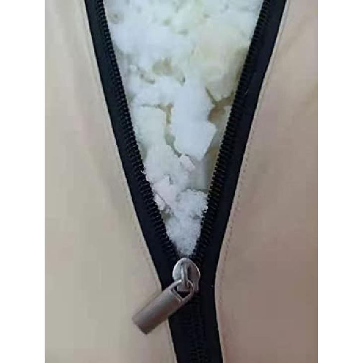 Внутренний чехол для кресла-мешка(Без наполнителя), 6 7 футов Внутренний чехол для кресла-мешка, дивана, сиденья, ленивого дивана, с высокой вместимостью, сменная наволочка на молнии