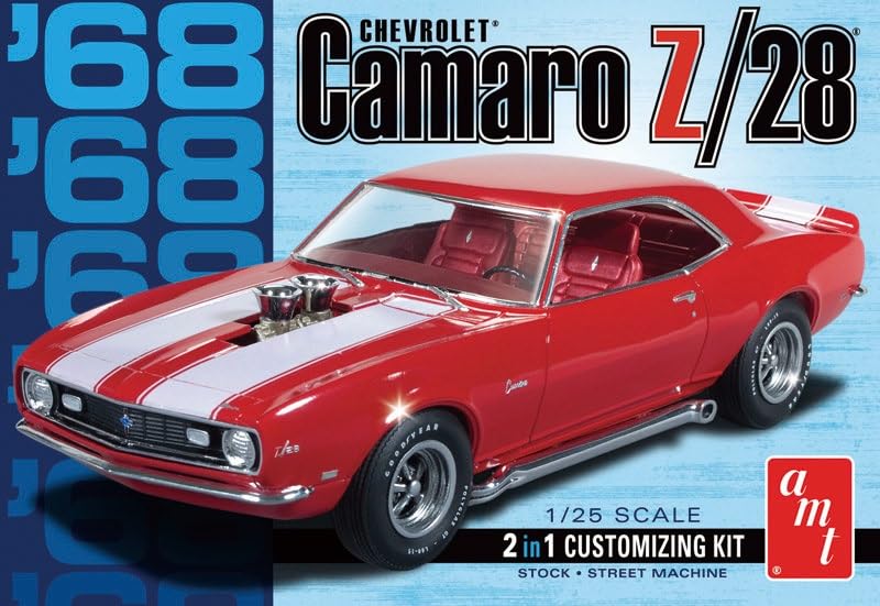 PLATZ Пластиковая модель Chevrolet Camaro AMT 1968 IT868 1/25 Z/28 (Машина)
