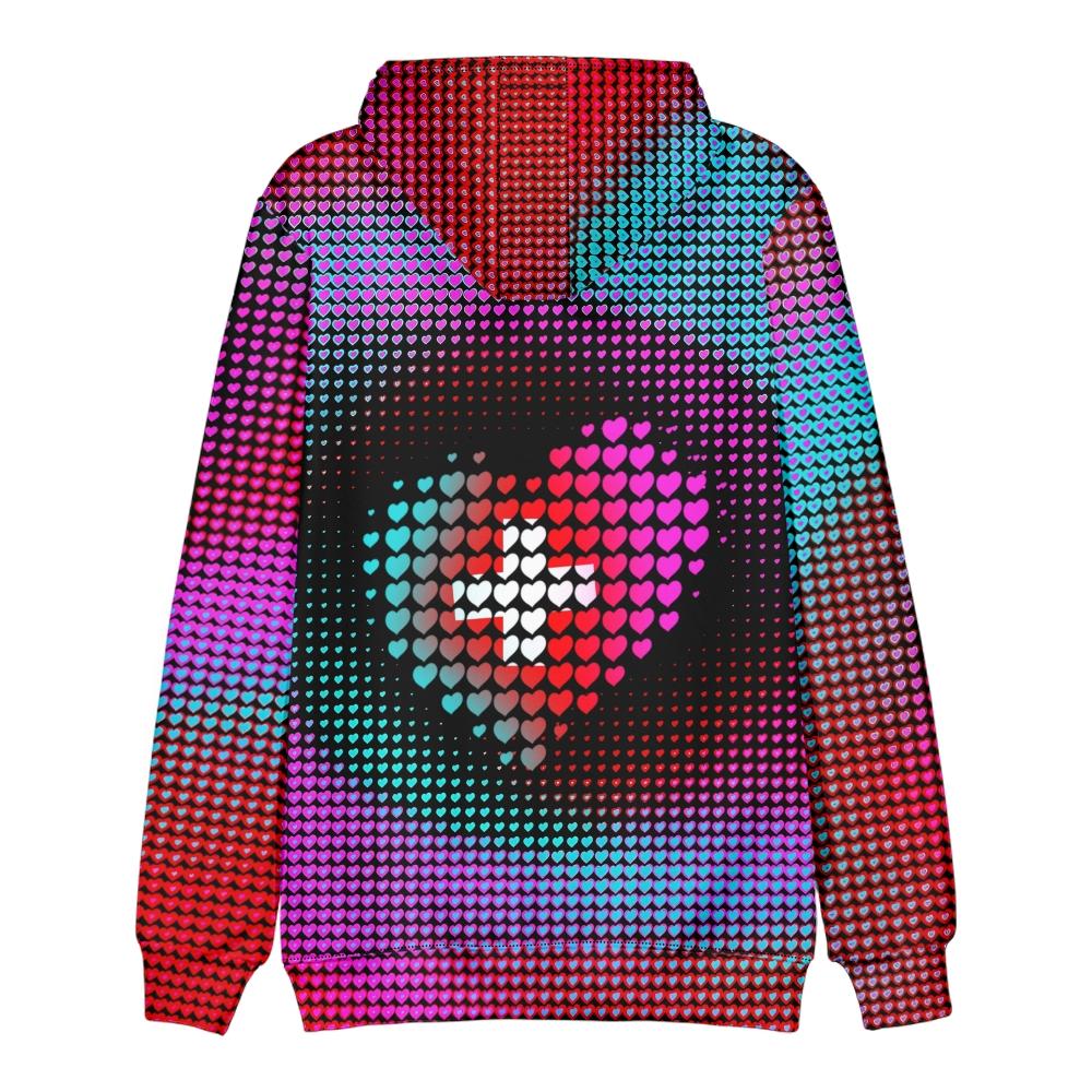 Унисекс Евровидение 2025 толстовка с капюшоном с графическим принтом уличная толстовка с капюшоном для пар мужчин и женщин