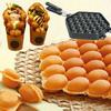 Black Household DIY Egg Waffle Cake BakingTray QQ Egg Mould Maker