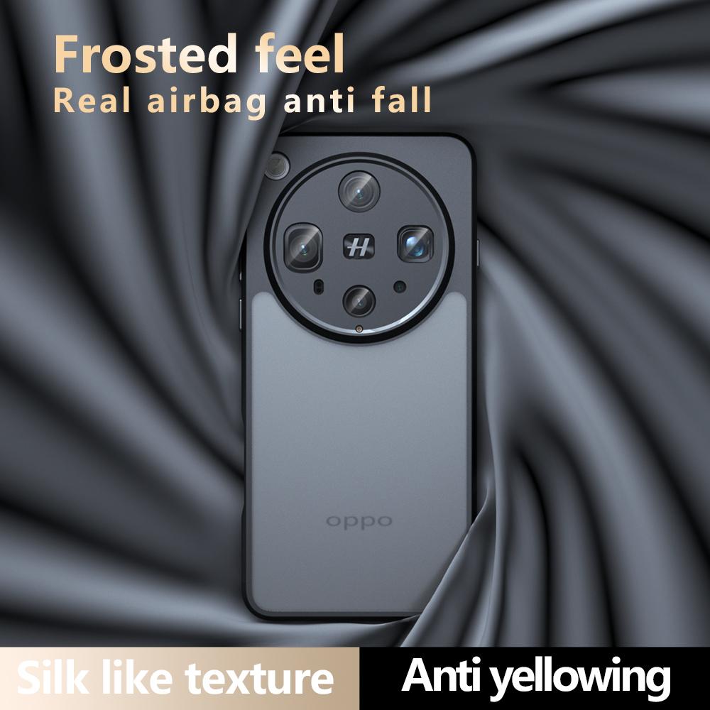 Для Oppo Find X8 Ultra 5G Чехол Противоударный ТПУ+ПК Матовая Задняя Крышка Телефона