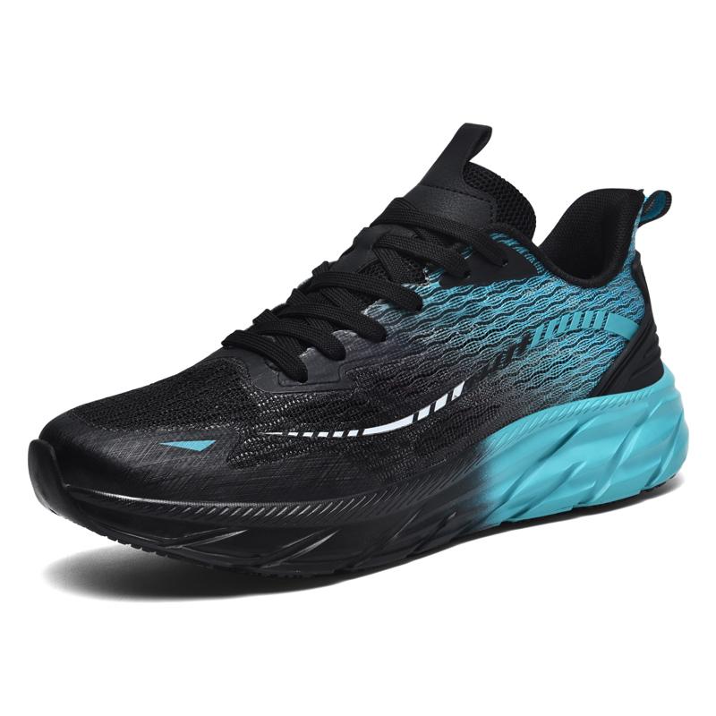 Men's Running Shoes Big Size Lightweight EVA Flat Soft Jogging Shoes Pro Sports Training Mesh Breathable Sneakers for Men