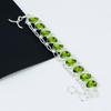 Peridot Bracelet Green Peridot Gemstone Handmade 925 Sterling Silver Bracelet Green Peridot Bracelet For Gift Boho Unisex Bracelet For Her