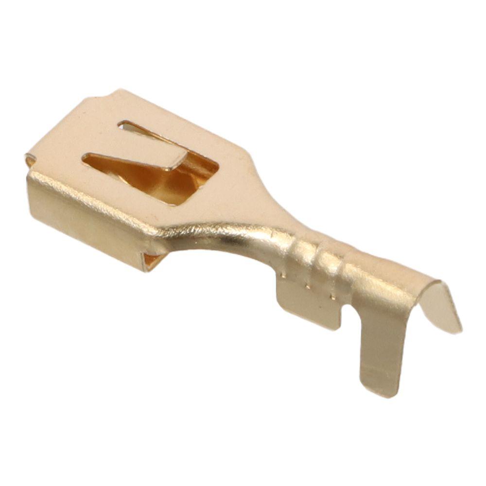 1/4 дюйма (6.3mm) Spade Quick Splice Crimp Female Медный провод Клемма Аппаратные Детали