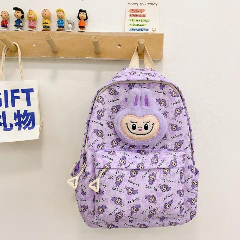 Children's Kindergarten Backpack New Versatile Cartoon Cute Student Schoolbag Trendy Fashion Printed Backpack