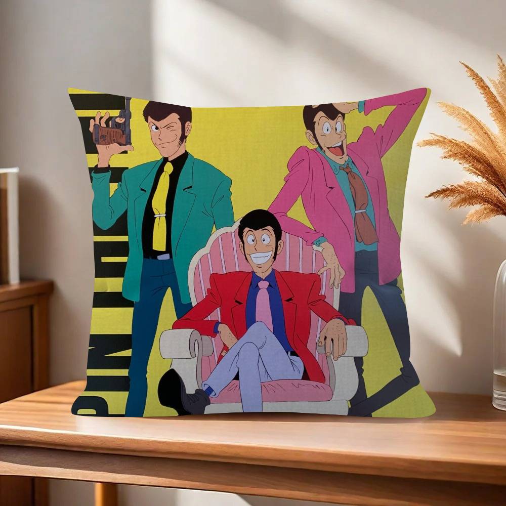 Lupin the Third anime pillow cover sofa cushion cover home room decoration children gift