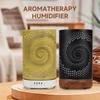New Aroma Diffuser Air Humidifier Ultrasonic Cool Mist Maker Fogger LED Essential Oil Hollow Pattern Lamp Difusor Auto Shut-off