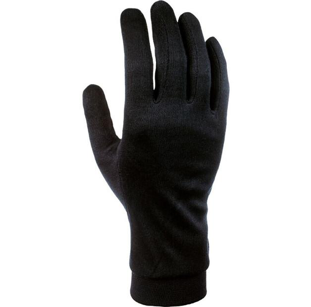 Велосипедные перчатки Cairn Silk Lange (черные)