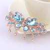 Korean Style Rhinestone Bow Tassel Hairpin for Women