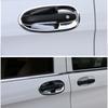 UBLUEE Хромированные накладки на чашки наружных дверных ручек для Mercedes Benz Vito Metris Valente V-Class 2014-2018 W447