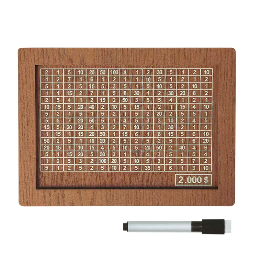 Копилка на 1000/2000/3000/5000/10000 долларов Деревянная копилка Коробка для сбережений Съемная Рустикальная копилка Коробка для хранения денег