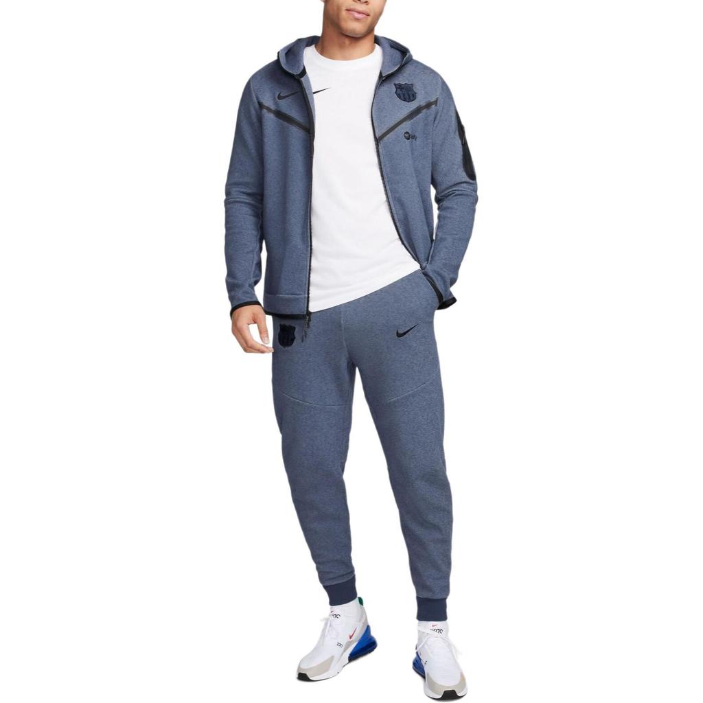 Nike Куртки Мужские Синие С Капюшоном Умеренные Прочие DX8418-437