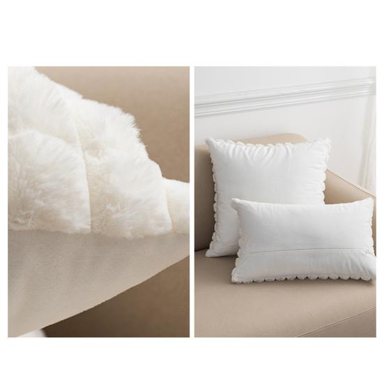 Прочная плюшевая наволочка из удобного полиэстера для дома