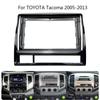 9" Car Radio Fascia For TOYOTA Tacoma 2005-2013 Video Panel Player Audio Dash 2 Din Frame Dashboard Mount Kit