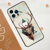 Deer Phone Case For iPhone 18 17 Pro Max 11 14 15 16 Pro Max 12 13 mini 16 Plus 16e 17 Air Funda