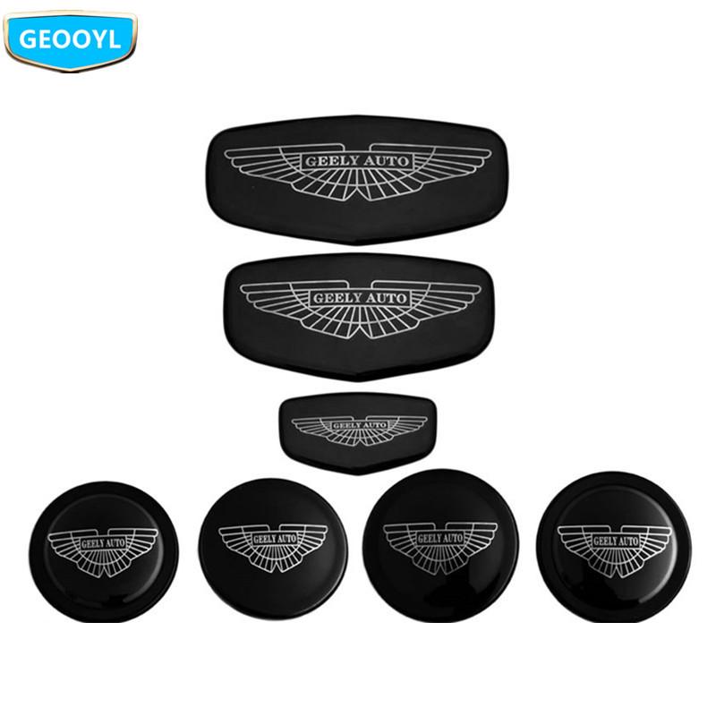 Car Emblem Cover Sticker,For Geely Atlas,Boyue,NL3,SUV,Proton X70,Emgrand X7 Sports
