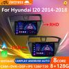 Fortress 6G 128G Android 12 автомобильное радио для Hyundai I20 LHD 2015 2016 2017 стерео GPS Carplay авто мультимедийный плеер 2Din DVD