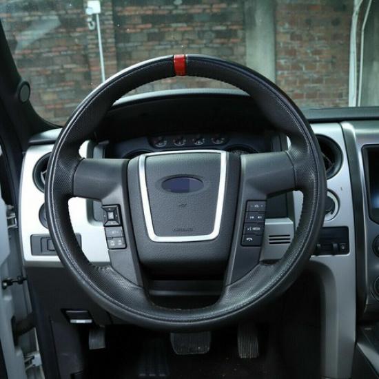 Car Steering Wheel Moulding Frame Trim Decor for Ford F150 2009-14 Accessories