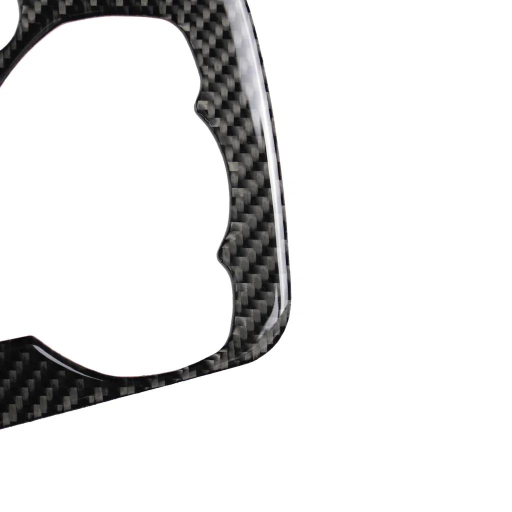 FIT For Mazda 3 Axela 2014-2016 Car Center Control Gear Shift Panel Decorative Carbon Fiber Cover Trim Strip Interior 3D Sticker