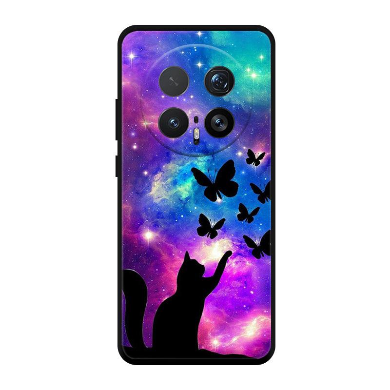 Чехол для Honor Magic 8 Pro из ТПУ и силикона, противоударный, с рисунком кошки, для Honor Magic 8 Magic 8 Lite Pro, мягкий чехол с принтом Funda.