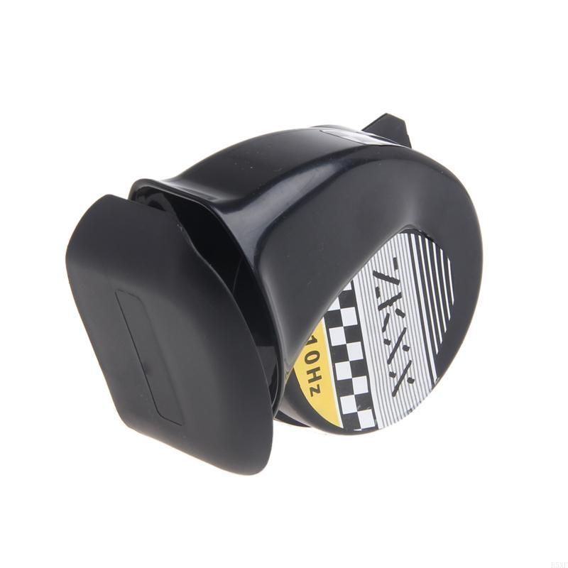2025 Новый 12V 130дБ Металлический Электрический Громкий Звуковой Сигнал Динамик Труба Черный для Мотоцикла