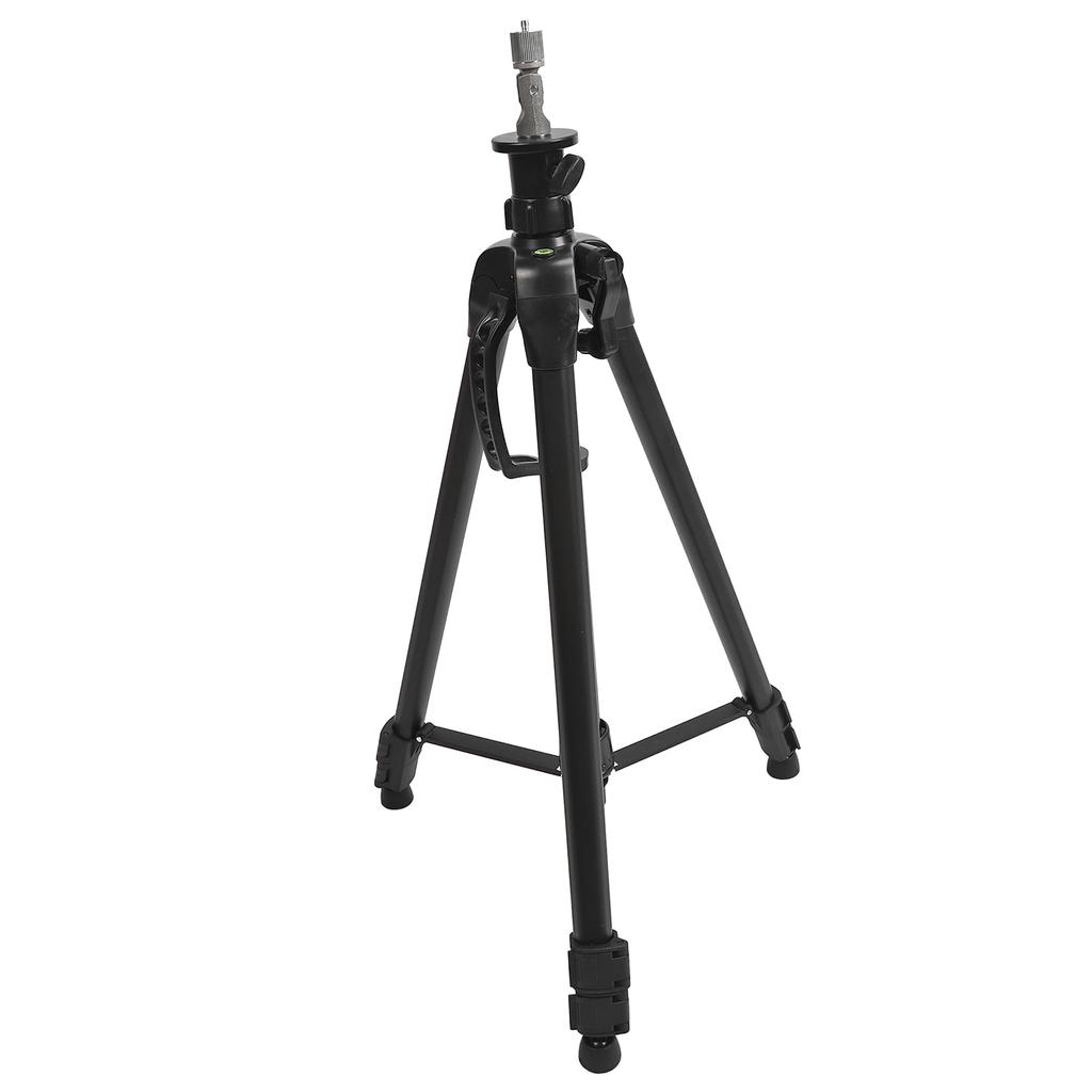 Tripod Level Stand Aluminum 360 Degree Rotation Level Tripod Holder with Multifunctional Hook