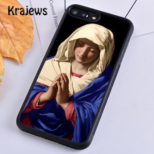 Чехол для телефона с изображением Пресвятой Девы Марии для iPhone 17 Air 16 15 14 plus 12 13 pro max Fundas