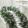 Christmas Snowflake Garland for Hotels, Malls, Windows, Doors & Stair Handrails