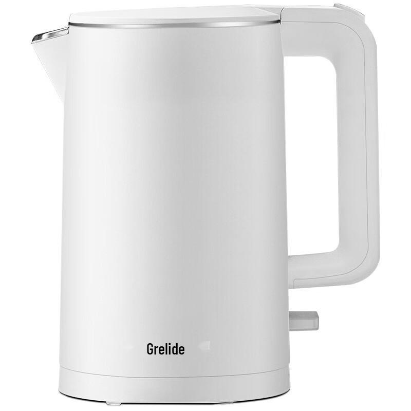 Электрический чайник Geilide HD1010, 1 л, 800-1000 Вт, Двойные стенки, Защита от ожогов