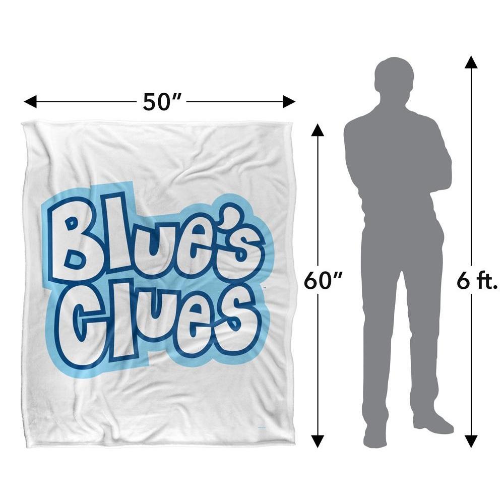 Blue´s Clues Silky Logo Supersoft Blanket