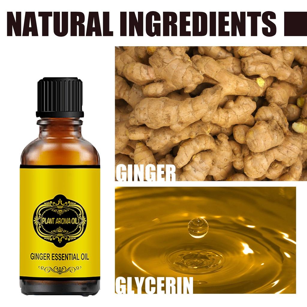 Body Sculpting Massage Oil, Lymphatic Drainage Oil, Belly Slimming Oil, Fight Against Stubborn Abdomen, Massage Promote Burning, 30ML