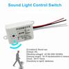 220V Module Detector Auto On Off Intelligent Sound Voice Sensor Light Switch Use In Corridor Bath Warehouse Stair