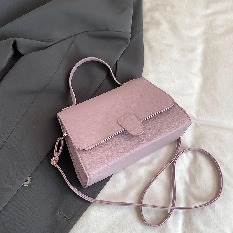 2024 осень новый иностранный стиль мода ретро популярная сумка через плечо высокая стоимость легкая роскошная сумка-мессенджер портативная маленькая квадратная сумка