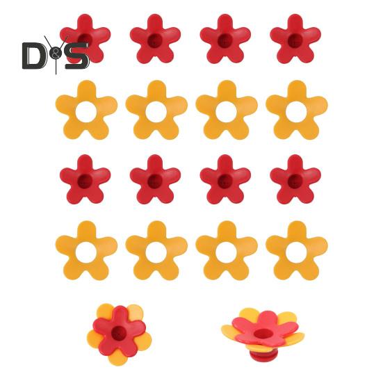 Кормушка для колибри 450 мл с насестом и портами для кормления, подвесная кормушка для диких птиц для декора сада и заднего двора