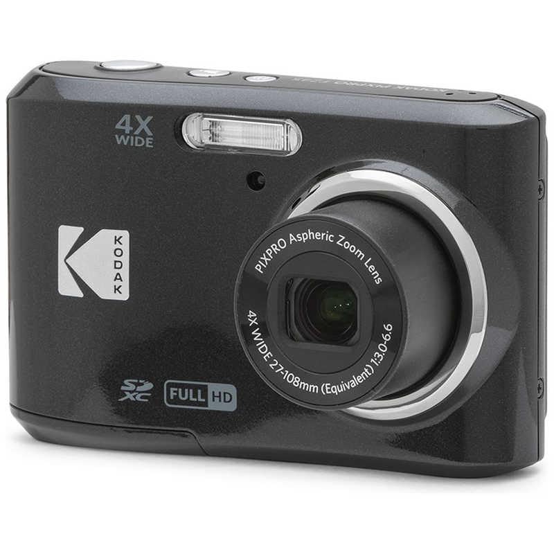 Цифровая камера PIXPRO FriendlyZoom FZ45 Kodak 4-кратный оптический зум 16 миллионов пикселей Запись видео в формате Full HD Модель, совместимая с щелочными батареями Черный