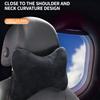 CQU1 Fashion black car headrest,plush neck protection,driver's neck pillow,car accessories,for Mercedes-Benz W220 W205 W204 W201 W202