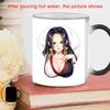 Coffee Mug Anime 350mL Sexy Ninja Color Changing Mug BSKT-085 Thermosensitive Cup Sublimation Blanks Ceramic Mugs Cups and Mugs