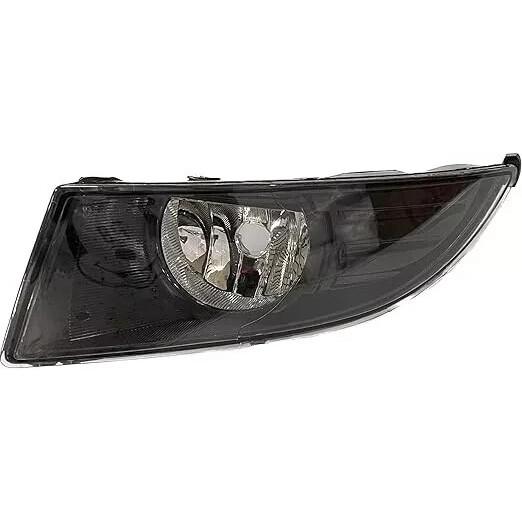 Комплект противотуманных фар для Skoda Rapid (Пара) ЧЕРНЫЙ 2011-2023 | Галоген